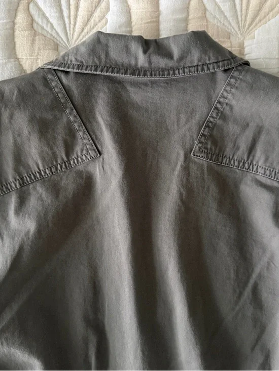 Anthropologie Pilcro Sleeveless Utility Romper | Size S | Green - Picture 4 of 10